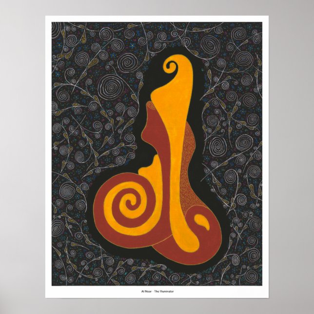 Al Noor - Skriv ut Poster (Framsidan)