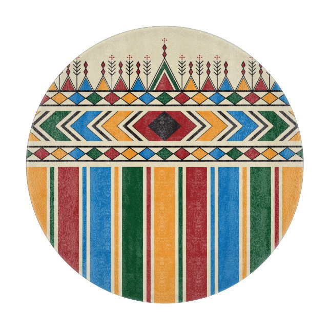 Al-Qatt Al-Asiri inspirerade det geometriska mönst (Framsidan)