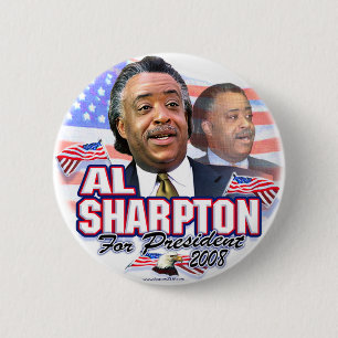 Al Sharpton 08 knäppas Knapp