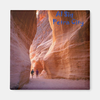 Al Siq i Petra City Fridge Magnet Souvenir