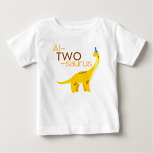 Al-TWO-saurus Second Birthday Dinosaur Shirt T