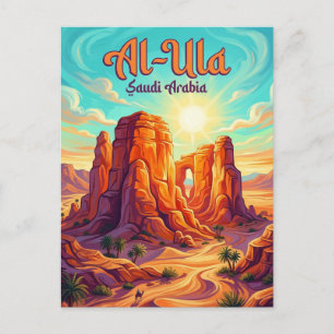 Al-Ula Gamla Stad Saudiarabien Vykort