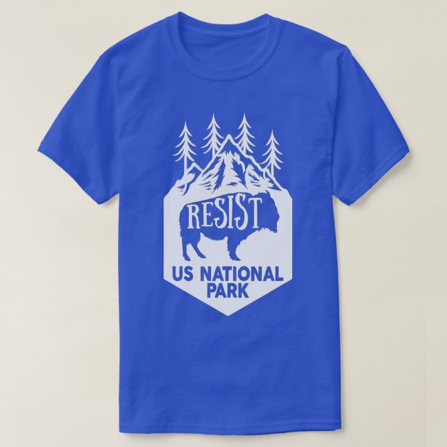 AL US National Park ResistService T Shirt (Design framsida)