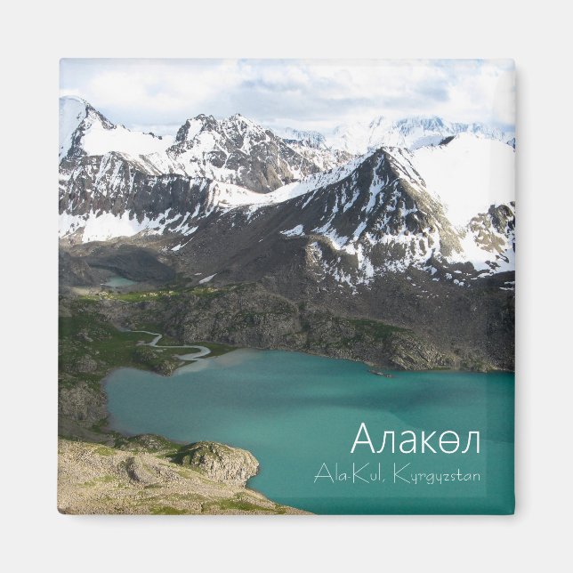 Ala-Kul - Kirgisistan Magnet (Framsidan)