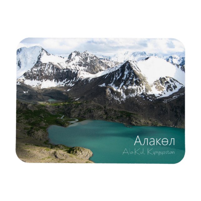 Ala-Kul - Kirgisistan Magnet (Horisontell)