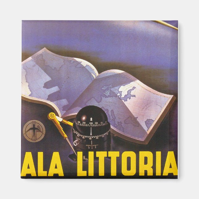 Ala Littoria Magnet (Framsidan)