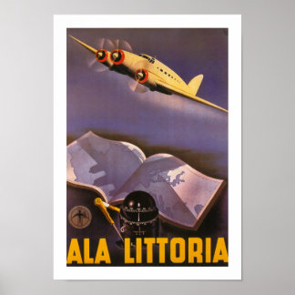 Ala Littoria Poster