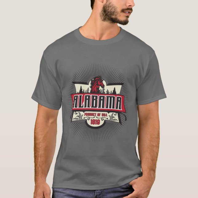 Alabama 19 t shirt (Framsida)