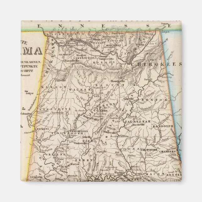 Alabama 2 magnet (Framsidan)