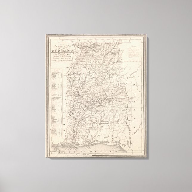 Alabama 3 canvastryck (Framsida)