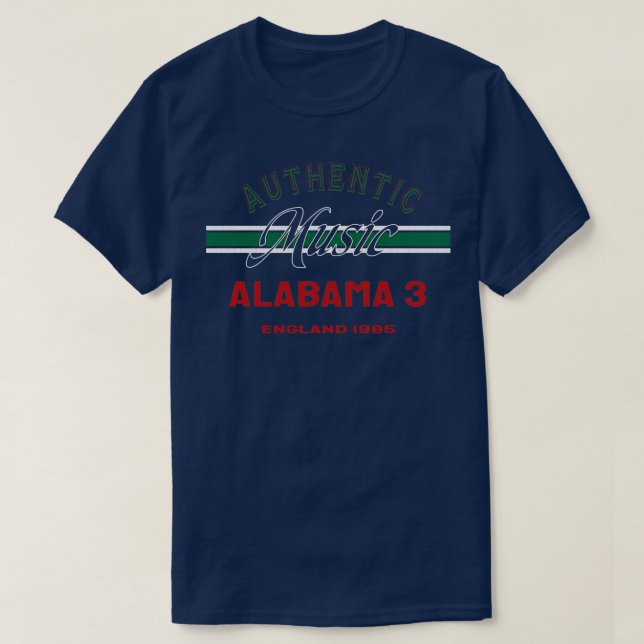 Alabama 3 England 1995 Music D106 TShirt T Shirt (Design framsida)