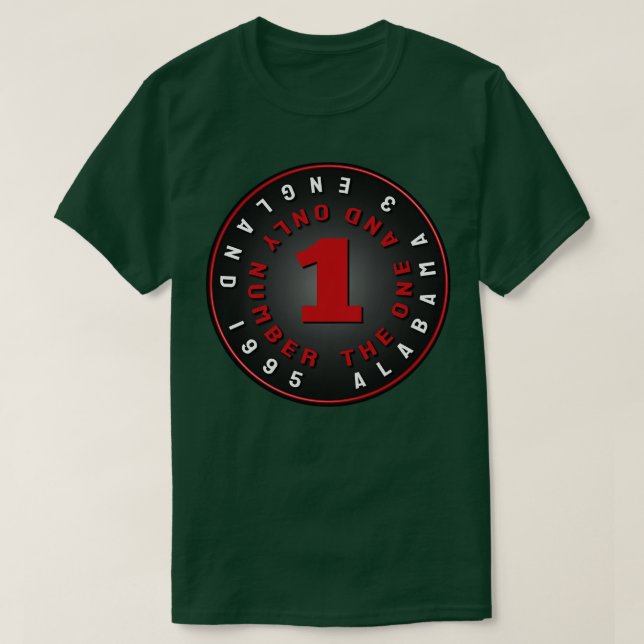 Alabama 3 England 1995 Music D135 TShirt T Shirt (Design framsida)