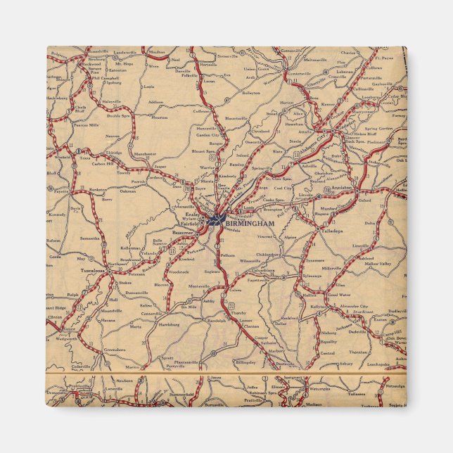 Alabama 4 magnet (Framsidan)