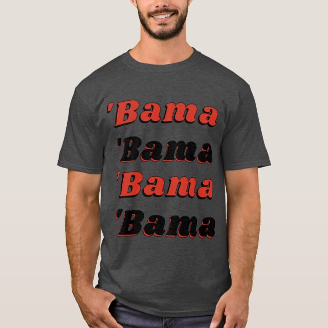 alabama 5 t shirt (Framsida)