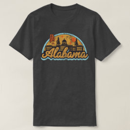 Alabama Al Old Vintage resor Souvenir T Shirt