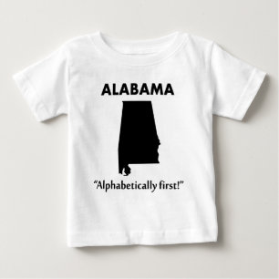 Alabama - Alfabetiskt Först Tee