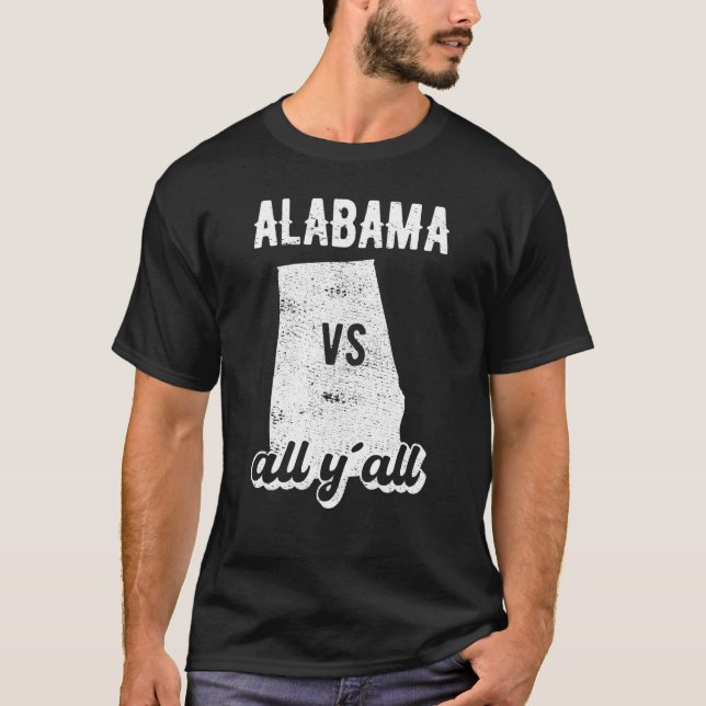 Alabama alla y t shirt (Framsida)