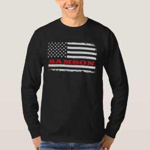Alabama amerikansk flagga Samson USA patriotisk so T Shirt