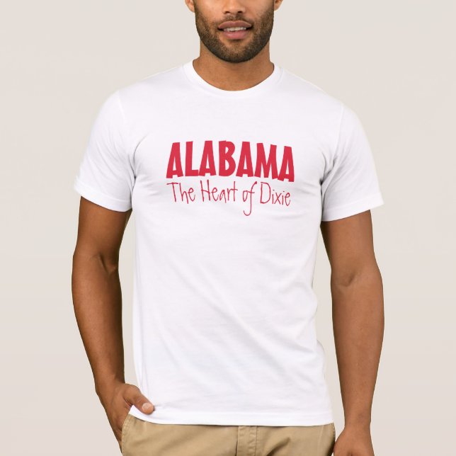 AlABAMA-anpassningsbar Tee Shirt (Framsida)