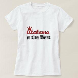 Alabama är den bäst T-tröja Tee
