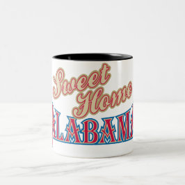 Alabama är hem Två-Tonad mugg