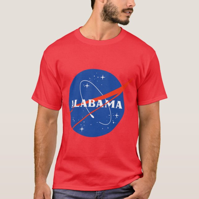 Alabama Astronaut T Shirt (Framsida)