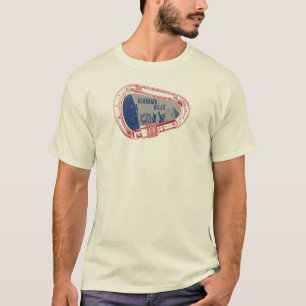 Alabama backar som klättrar Carabiner T Shirt