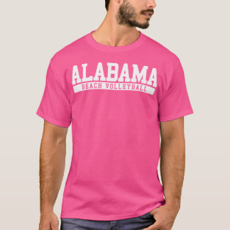 Alabama Beach Volleyball T Shirt