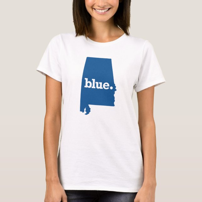 ALABAMA BLUE STATE T-SHIRT (Framsida)