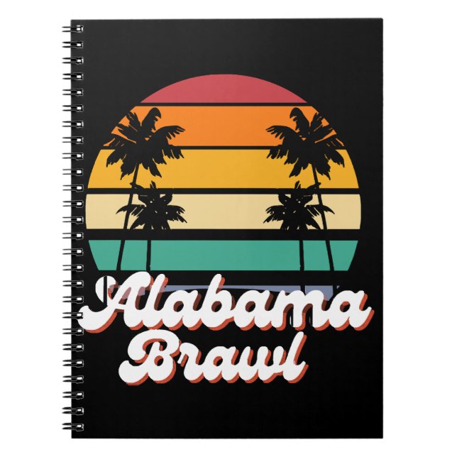 Alabama Brawl Anteckningsbok (Framsidan)