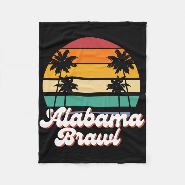 Alabama Brawl Fleecefilt (Framsidan)