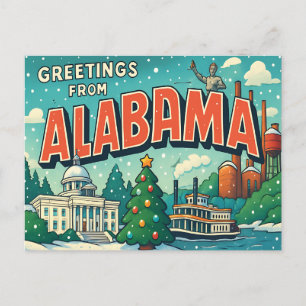 ALABAMA Brevkort Vykort