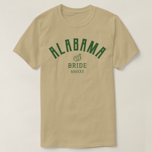 Alabama brud MMXXII  Möhippa  För den   T Shirt (Design framsida)