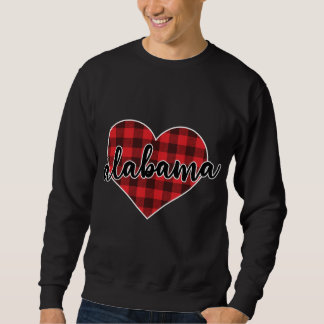 Alabama Buffalo Play Heart Mysigt Julvinter Lång Ärmad Tröja