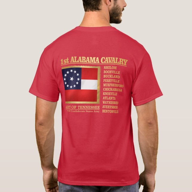 Alabama Cavalry (BA2) T-shirt (Baksida)