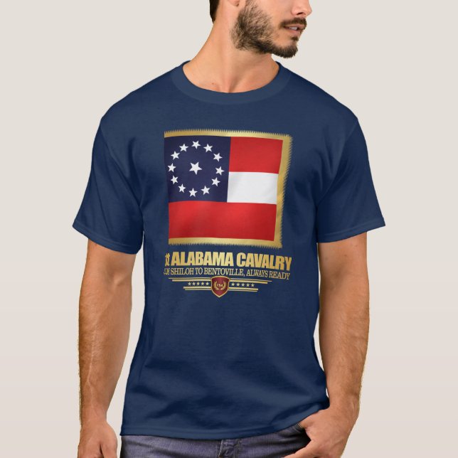 Alabama Cavalry T-shirt (Framsida)