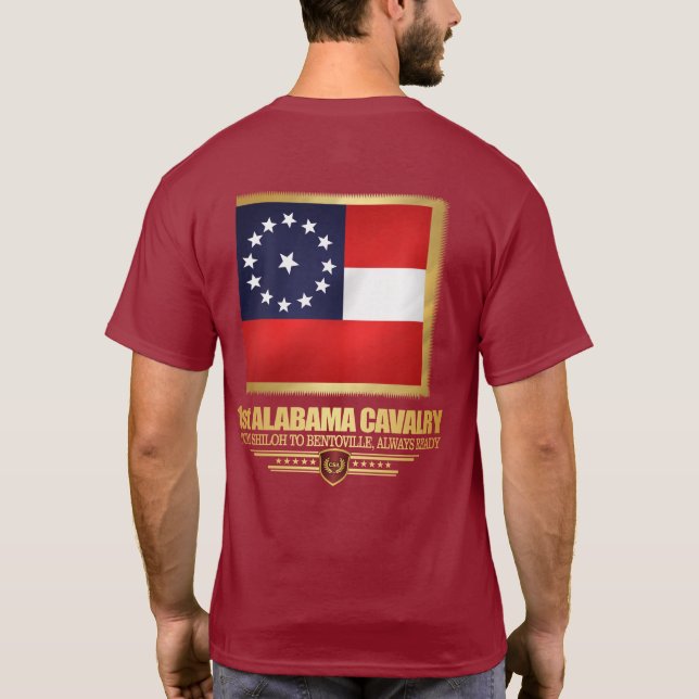 Alabama Cavalry Tee Shirt (Baksida)
