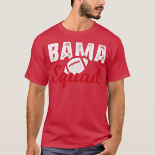 Alabama College Crimson-fotboll T Shirt