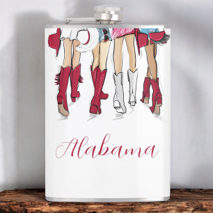 Alabama Dam Mode CowboyBoots Hats Crimson Fickplunta