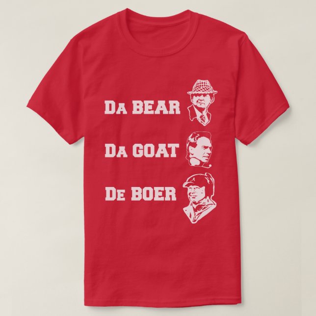 Alabama DeBoer TShirt T Shirt (Design framsida)