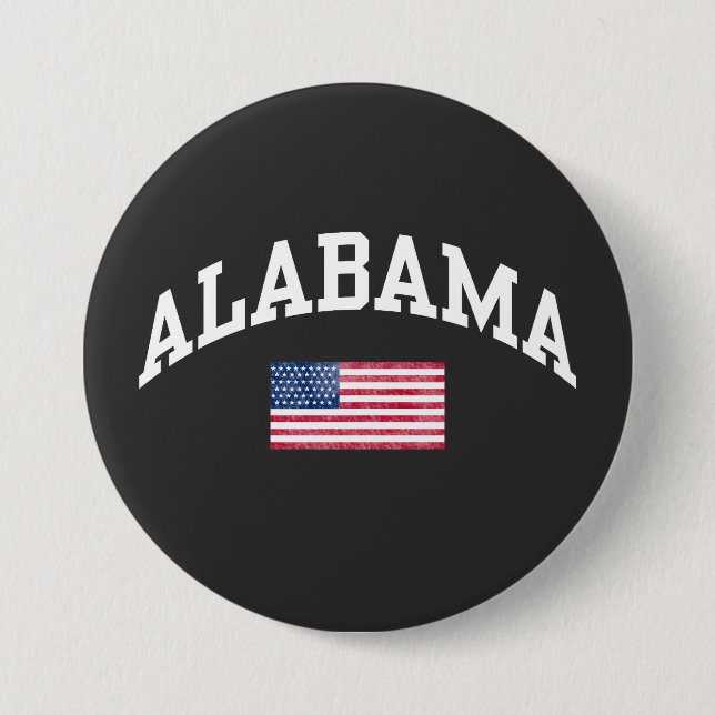 Alabama delstat  knapp (Framsida)