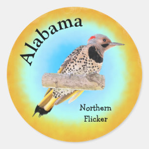 Alabama-delstatens födelse runt klistermärke