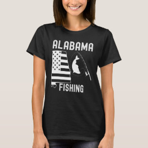 Alabama-fiske av För manar kvinnor eller ungdom T Shirt