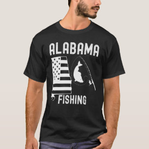 Alabama-fiske av För manar kvinnor eller ungdom T Shirt