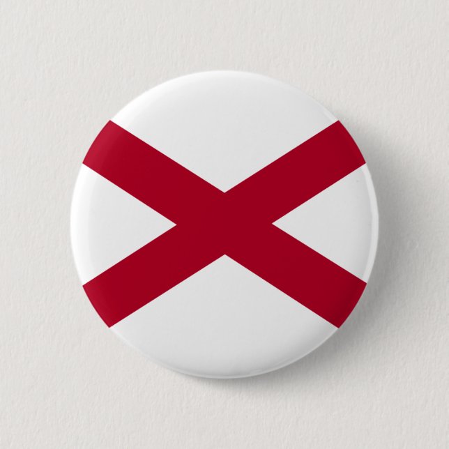Alabama flagga knapp (Framsida)