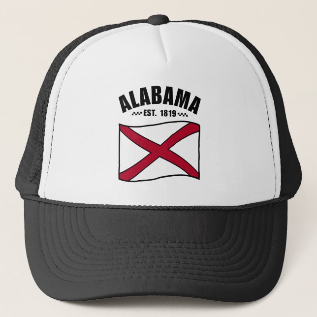 Alabama flagga USA Keps (Framsida)