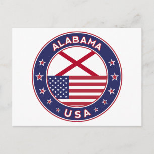 Alabama, Förenta staterna Stater, Vykort