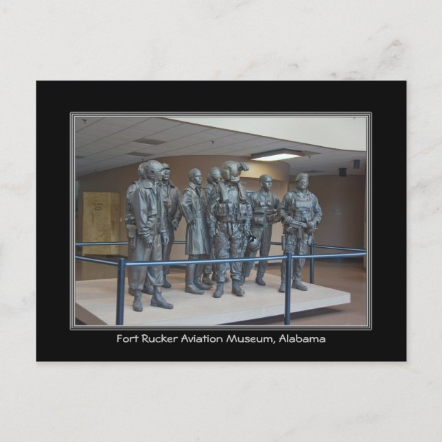 Alabama Fort Rucker-vykort Vykort (Framsida)