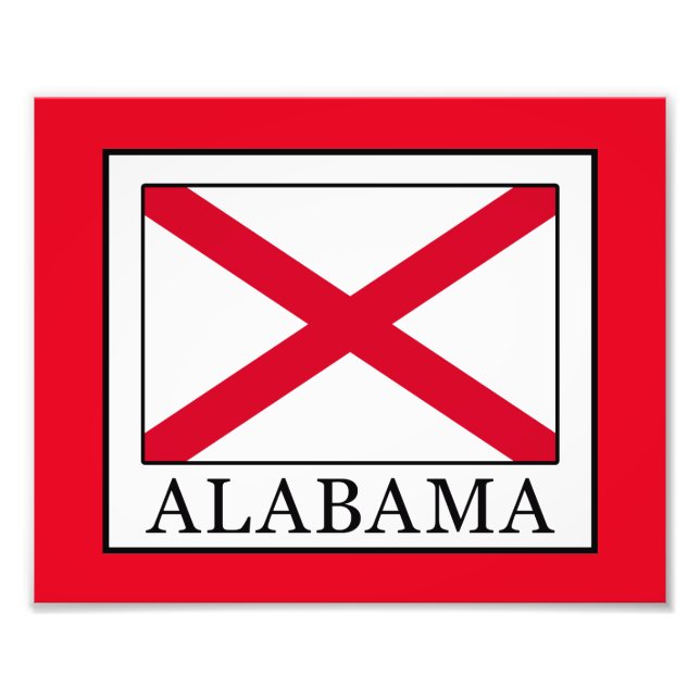 Alabama Fototryck (Framsidan)