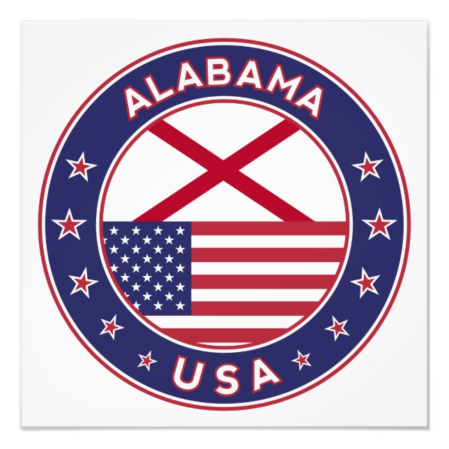 Alabama Fototryck (Framsidan)